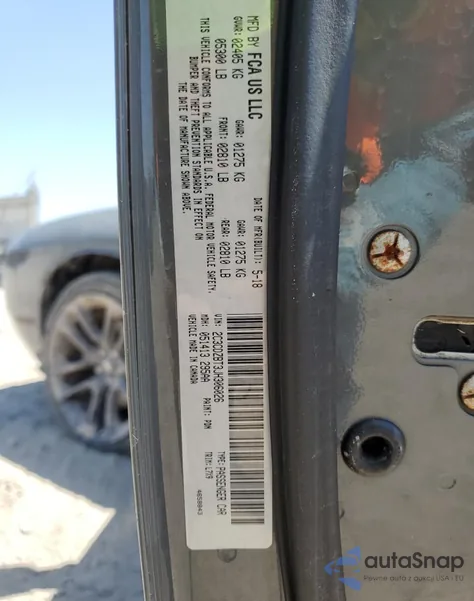 2018 Dodge Challenger R/T from USA, damaged, VIN 2C3CDZBT3JH306026